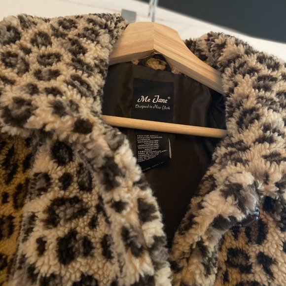 Me Jane - Faux fur leopard winter jacket - Picture 2 of 3
